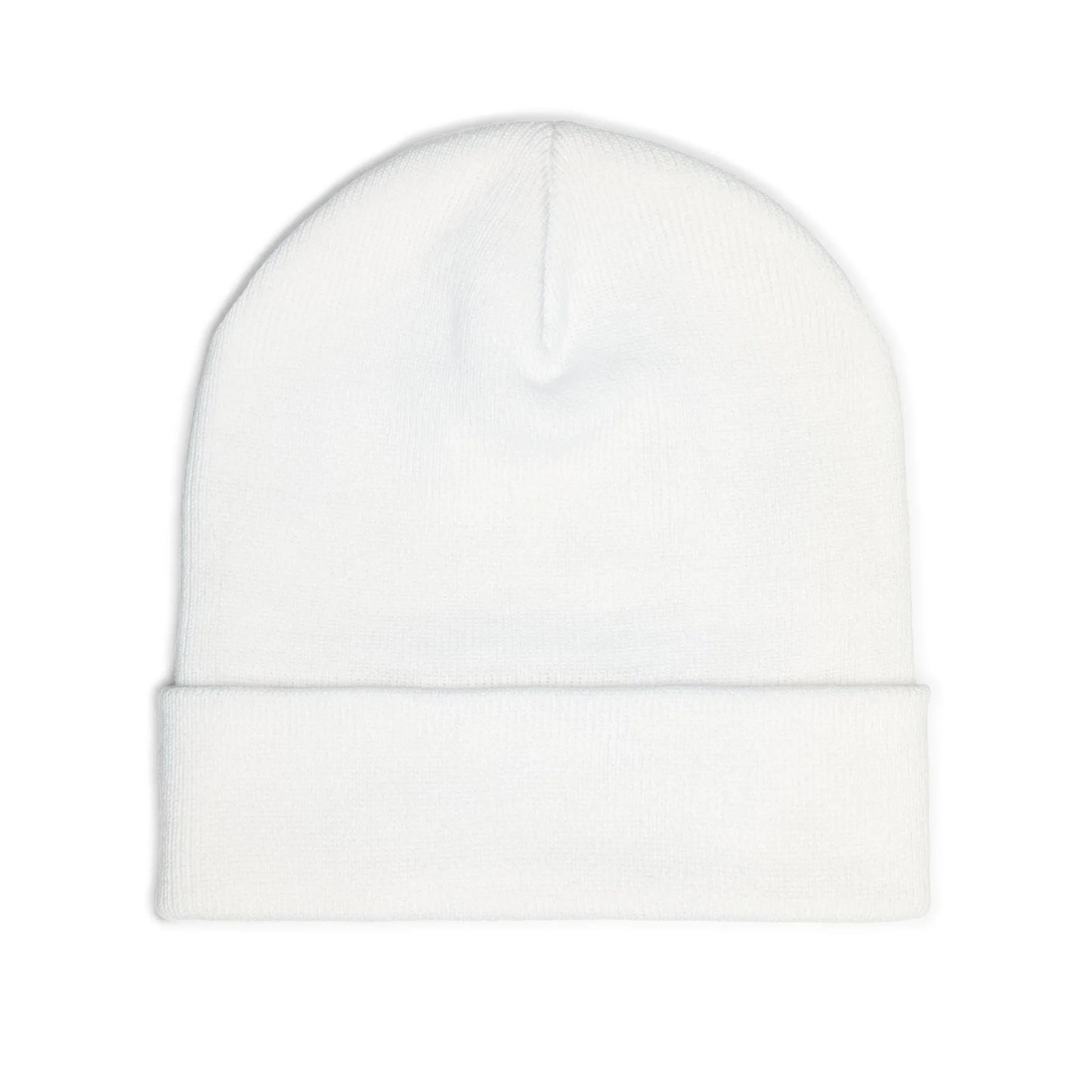 MV Knit Beanie with ‘Manhattan Viral’ Embroidery, Winter Accessory, Warm Headwear