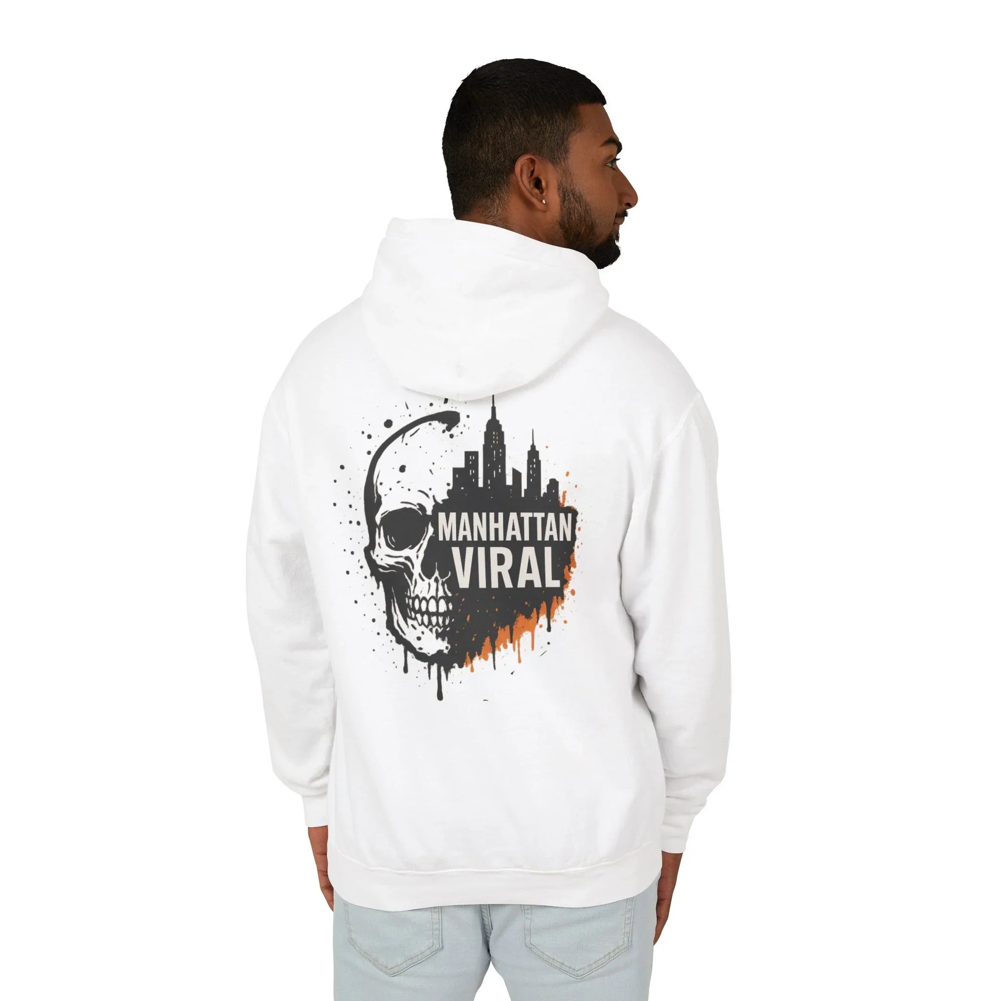 Skull City Hoodie - NYC Urban Edge Streetwear - Skull City Hoodie - NYC Urban Edge Streetwear - S - Black