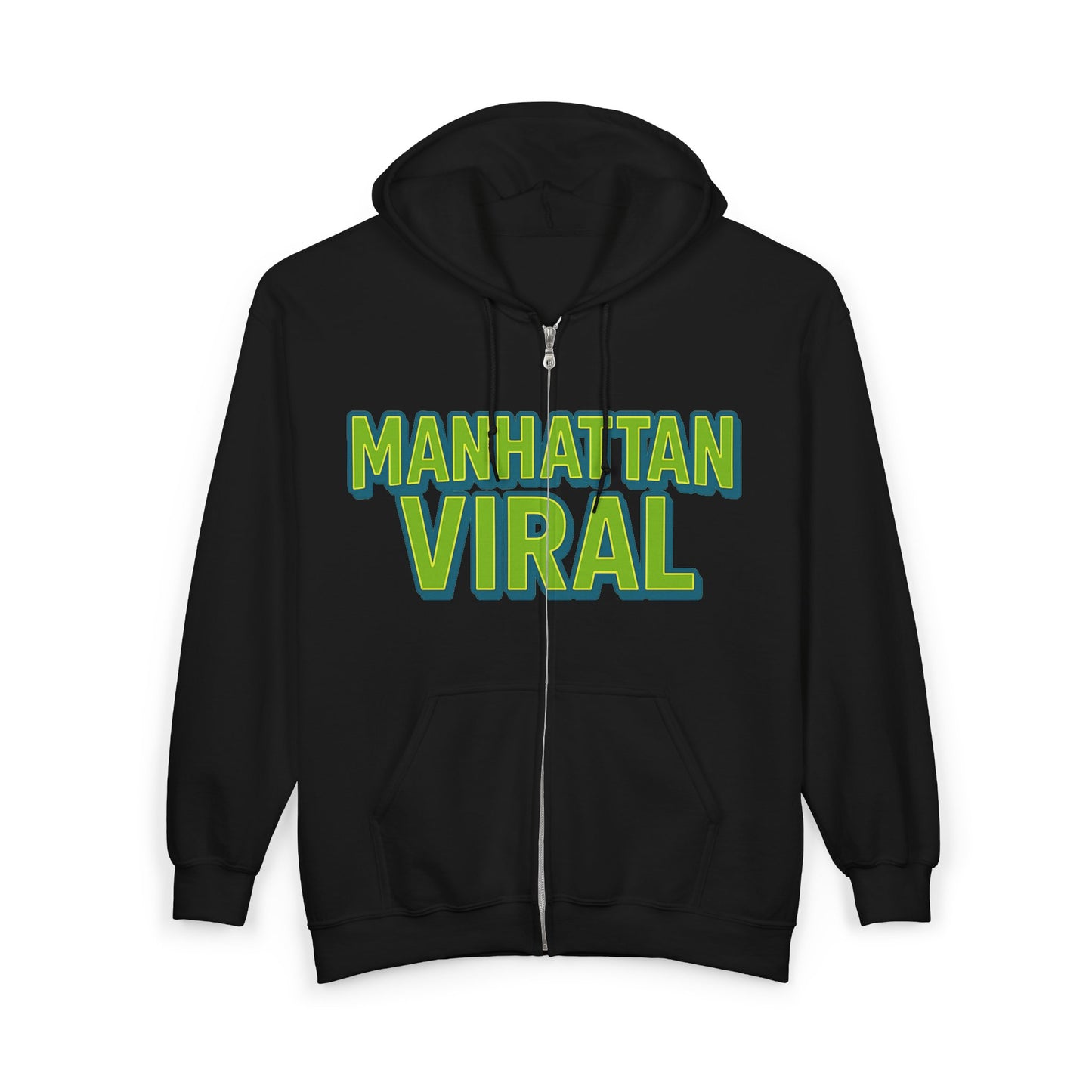 MV Consume Green Zip Hoodie