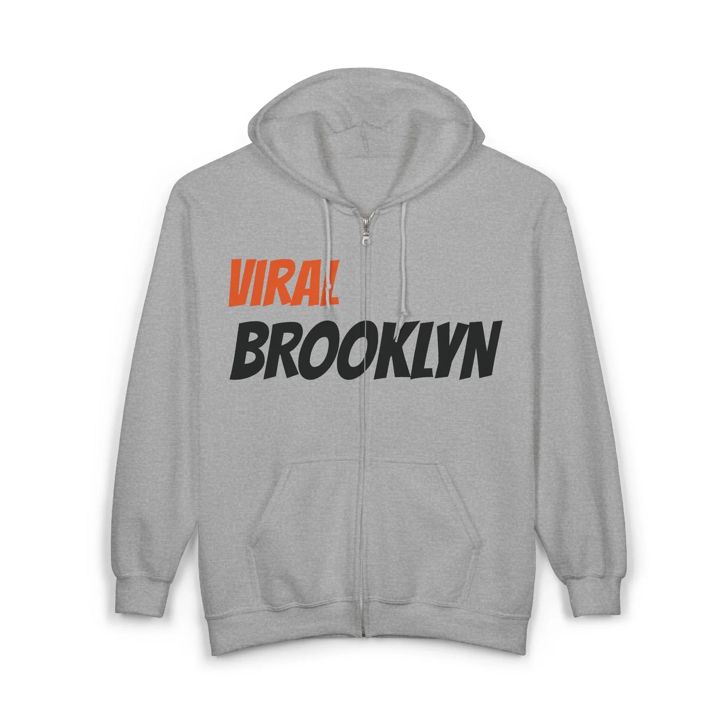 Brooklyn Zip-Up Hoodie - Manhattan Viral
