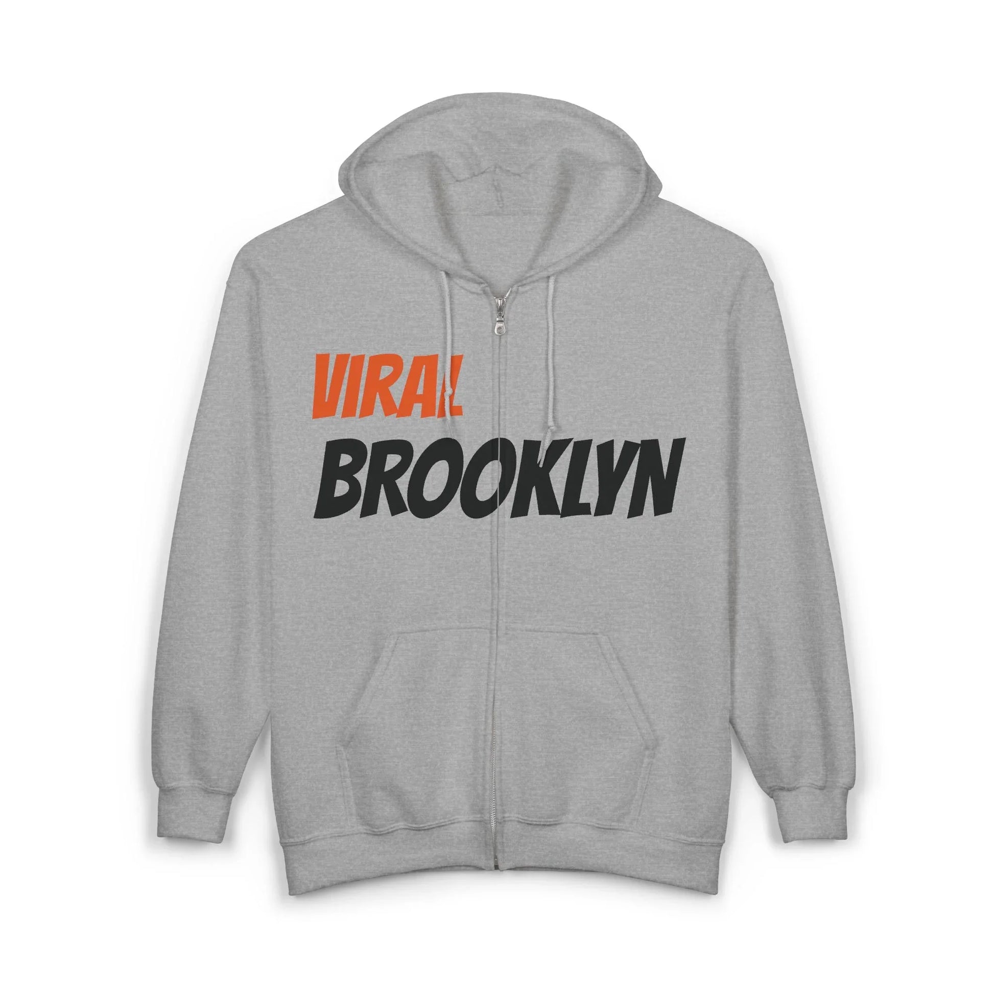 Brooklyn Bridge Hoodie - Brooklyn Zip-Up Hoodie - Manhattan Viral
