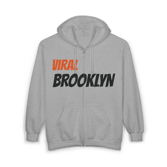 Brooklyn Zip-Up Hoodie - Manhattan Viral