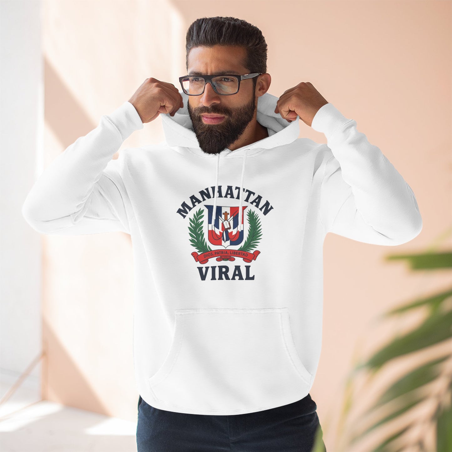 Dominican Viral  Fleece Hoodie - Urban Style, Cozy Sweatshirt, Casual Wear, Street Fashion, Gift for Her/Him, Unique Graphic Hoody New Arrival
