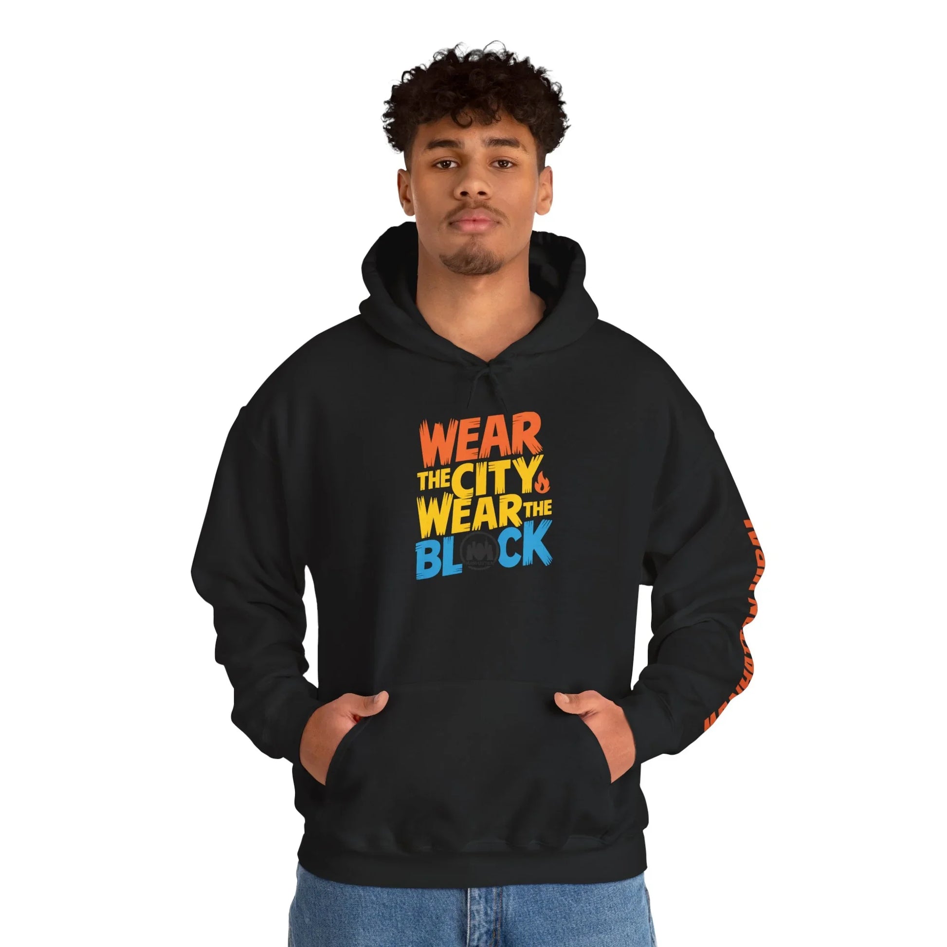 Hamilton Heights Block City Sweatshirt – Cozy unisex hoodie for city lovers, perfect for casual wear, travel, city festivals, and everyday comfort, [...] - Manhattan Viral