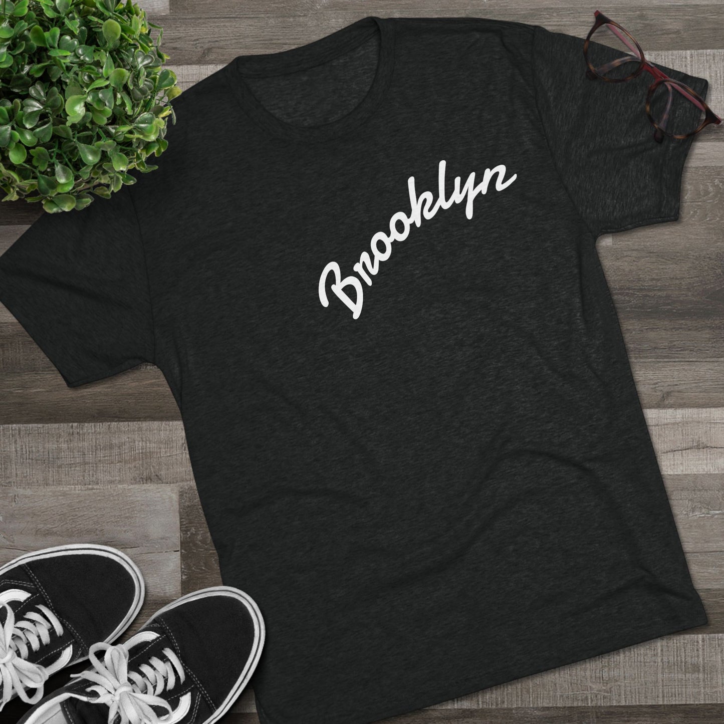 Brooklyn Grind Vibes Crew Tee - Urban Style, Casual Fashion, NYC Streetwear, Gift for Trendsetters, Music Lovers, Travel Enthusiasts