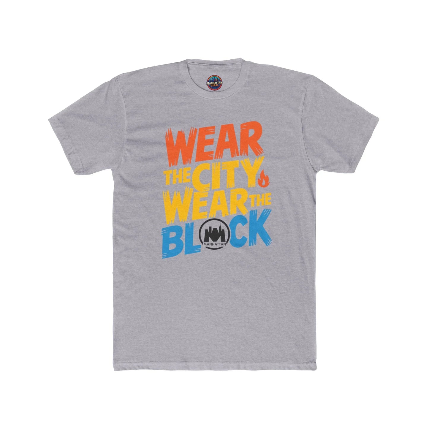Hamilton Heights Vibe Crew Tee - Wear the City Wear the Block, Hamilton Heights Shirt, Streetwear Apparel, Casual Style Top, Unique Graphic Tee - Manhattan Viral