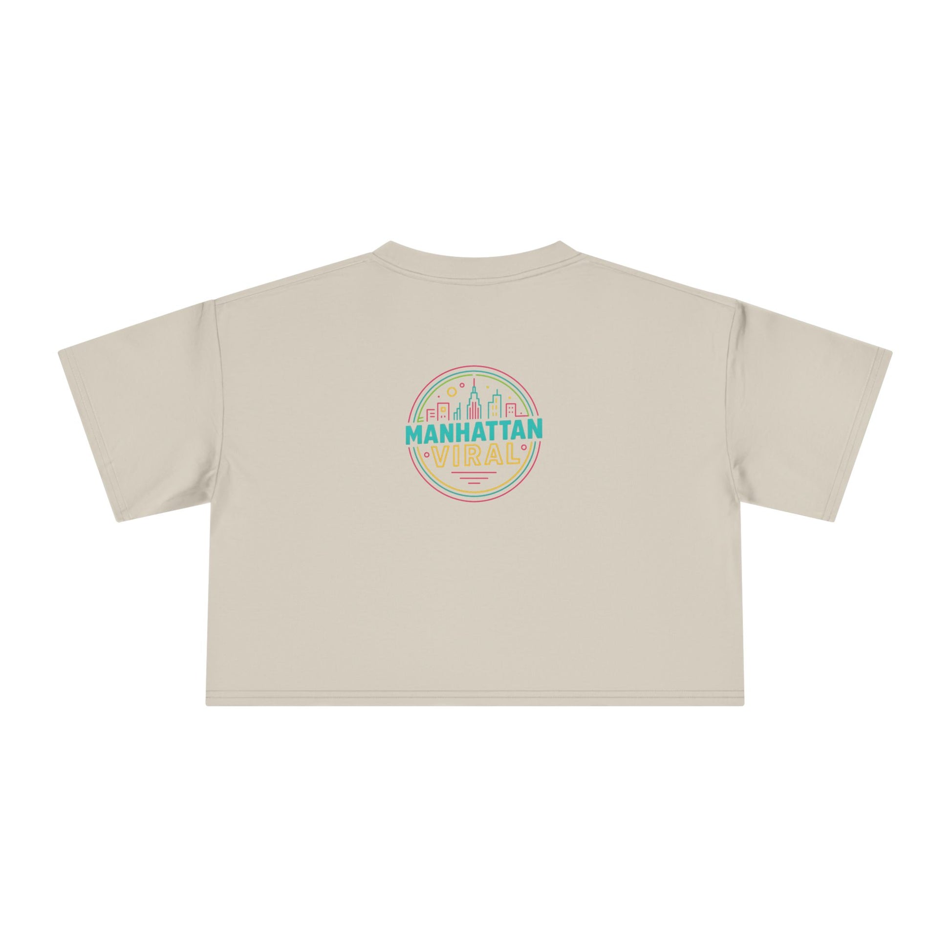 Dream Big Manhattan Women's Crop Tee - Dream Big Manhattan Women's Crop Tee