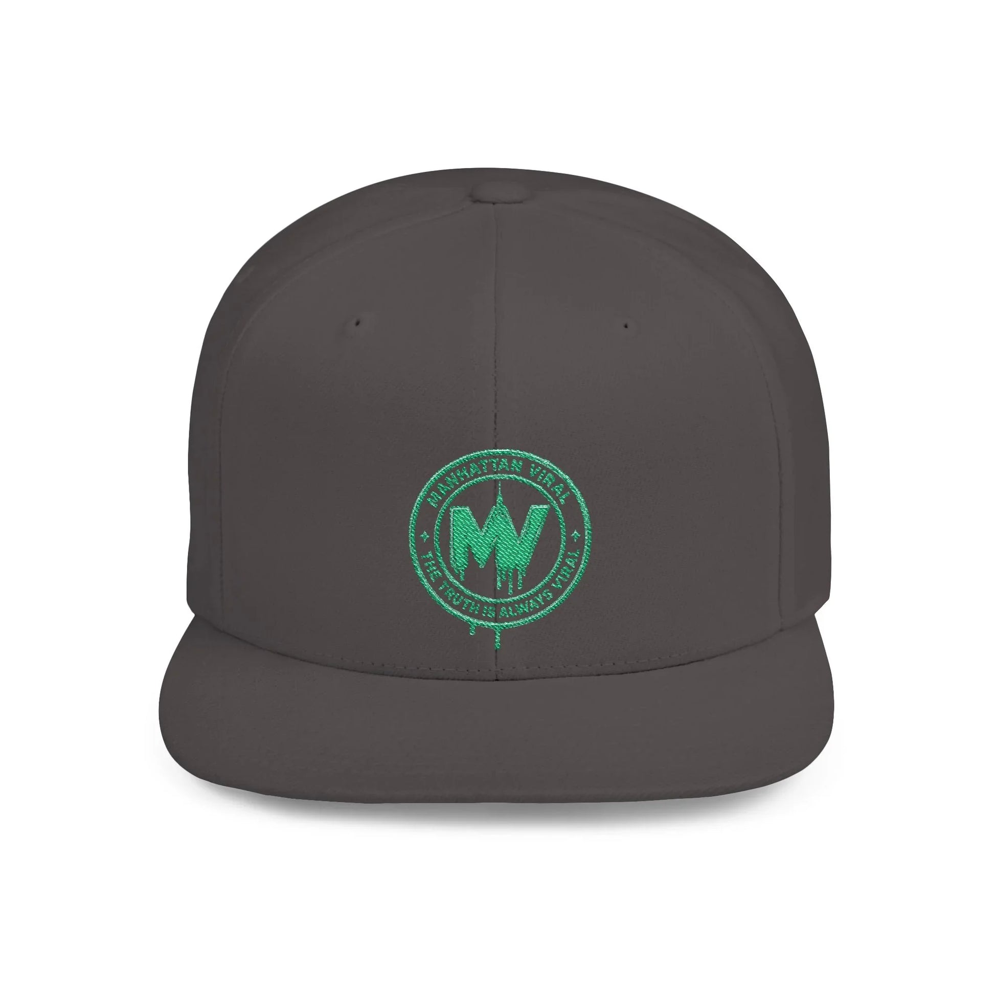Green Medallion Snapback - Green Medallion Snapback - One size - Silver
