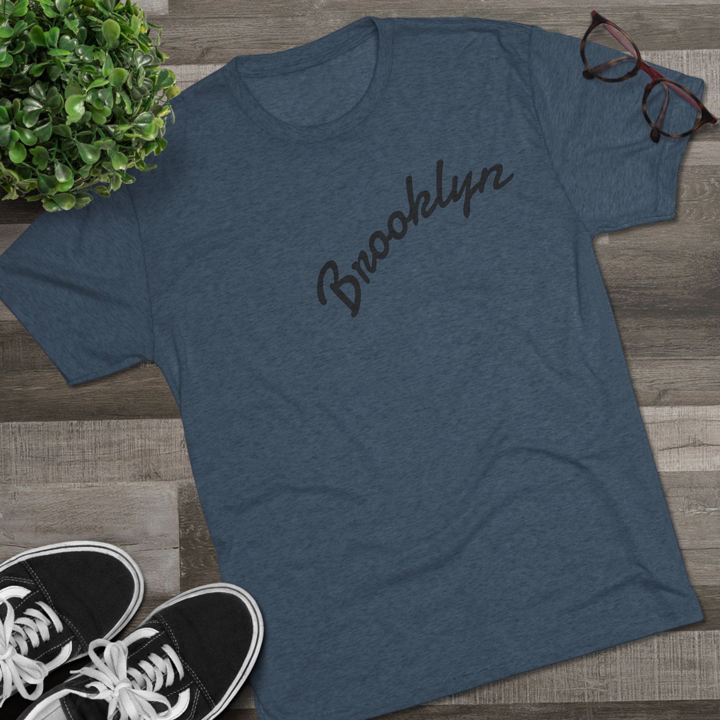 Brooklyn Grind Vibes Crew Tee - Urban Style, Casual Fashion, NYC Streetwear, Gift for Trendsetters, Music Lovers, Travel Enthusiasts