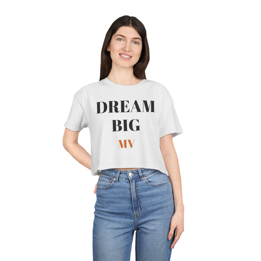 Dream Big Manhattan Women's Crop Tee