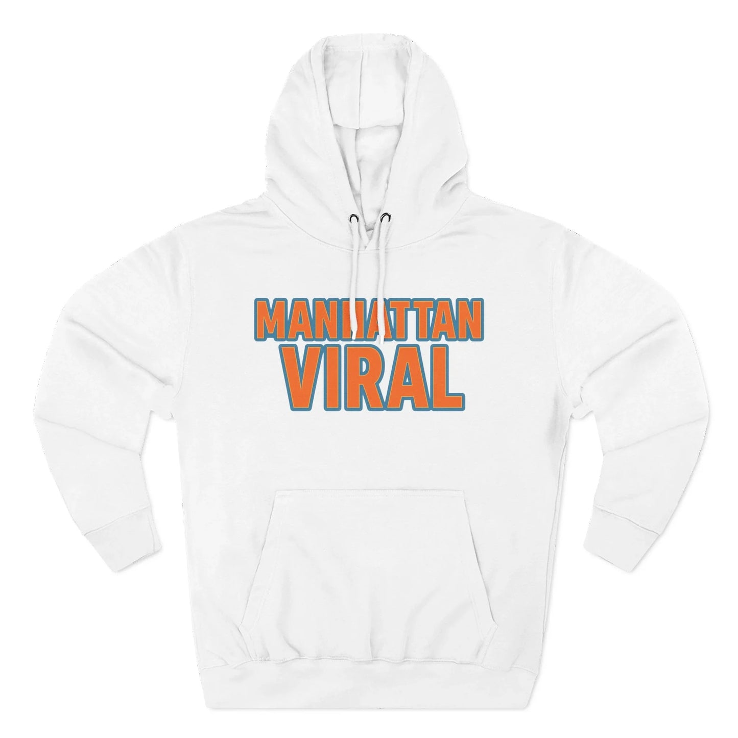 Washington Heights NYC Streetwear Hoodie in Black at Manhattan Viral