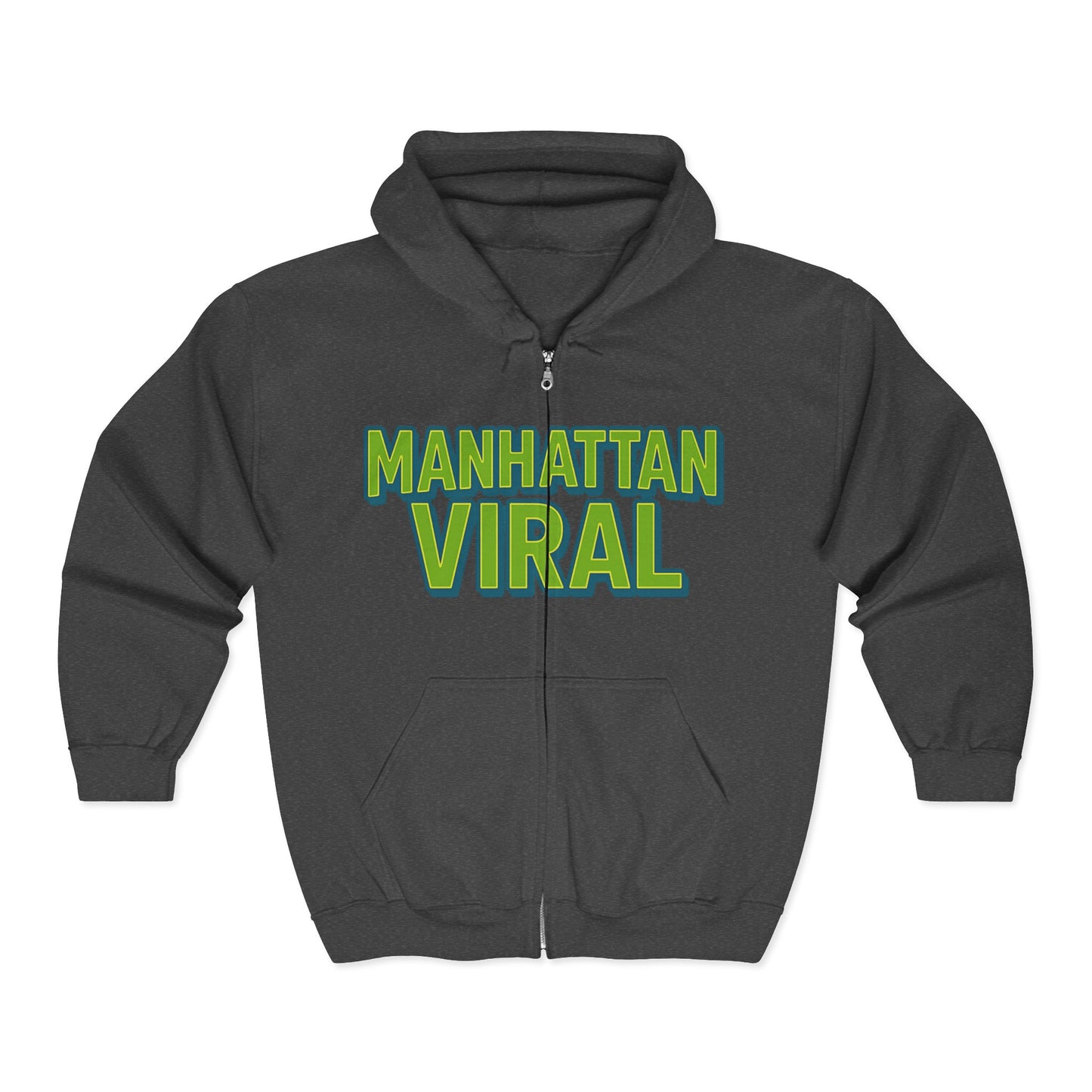 MV Consume Green Zip Hoodie