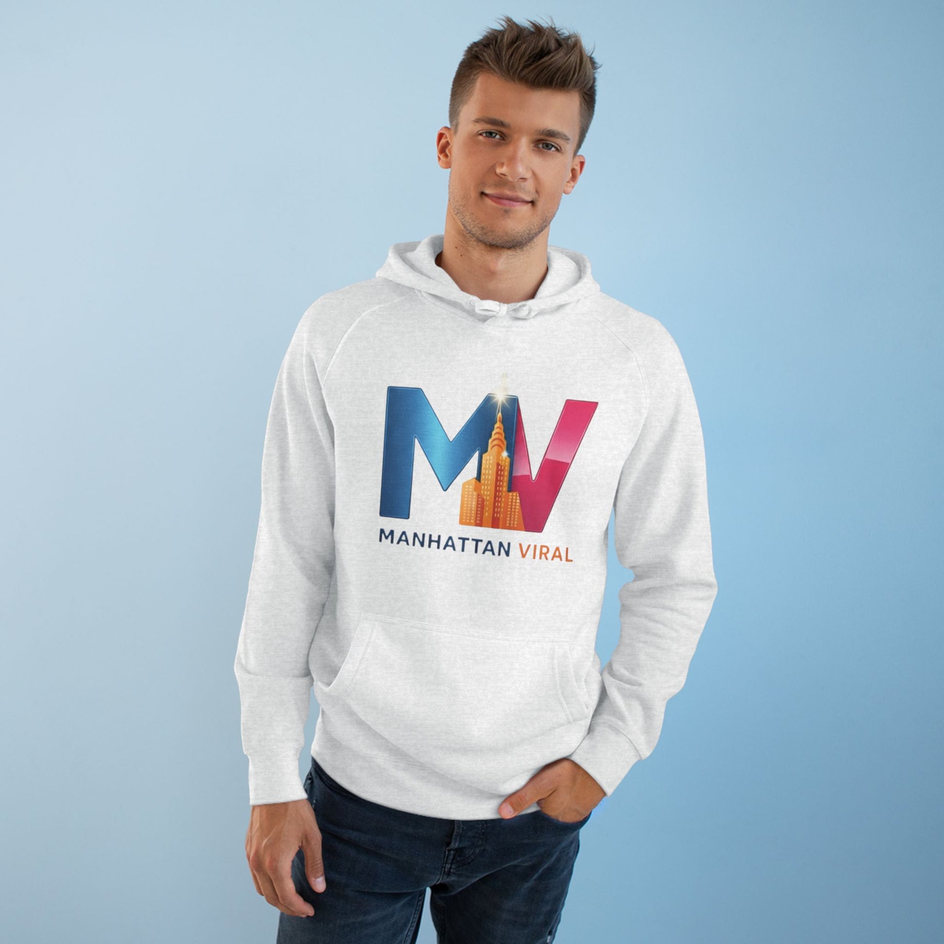 MV City Logo Unisex Hoodie - Streetwear Style for City Lovers - MV City Logo Unisex Hoodie - Streetwear Style for City Lovers