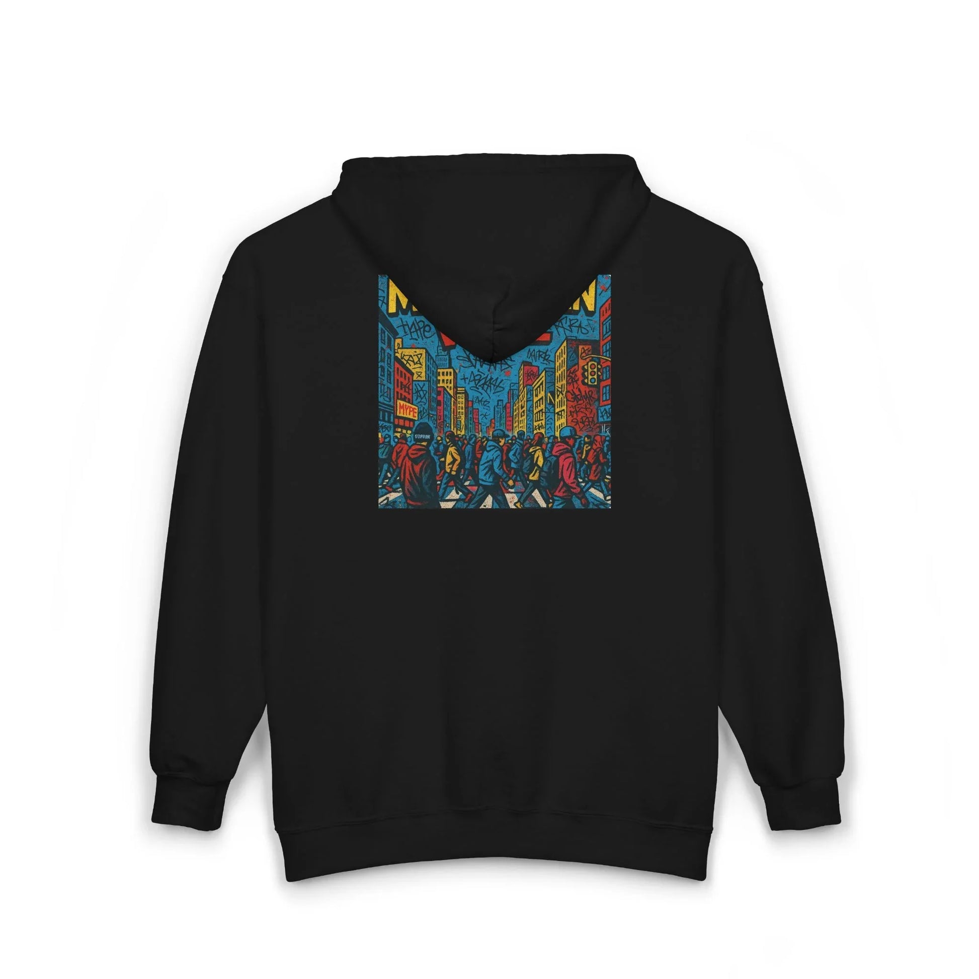 Midtown Hustle Heavy Blend™ Full Zip Hooded Sweatshirt - Manhattan Viral