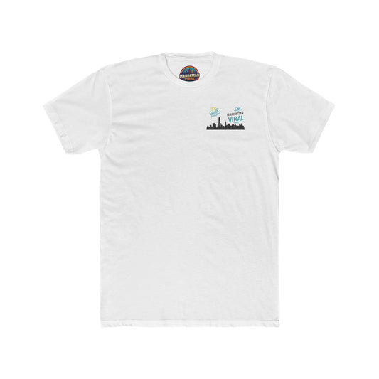 Uptown Shift Viral Cityscape Tee - Trendy Cotton T-Shirt for Casual Wear, Gifts for Friends, TikTok Fans, Urban Style, Everyday Comfort - Manhattan Viral
