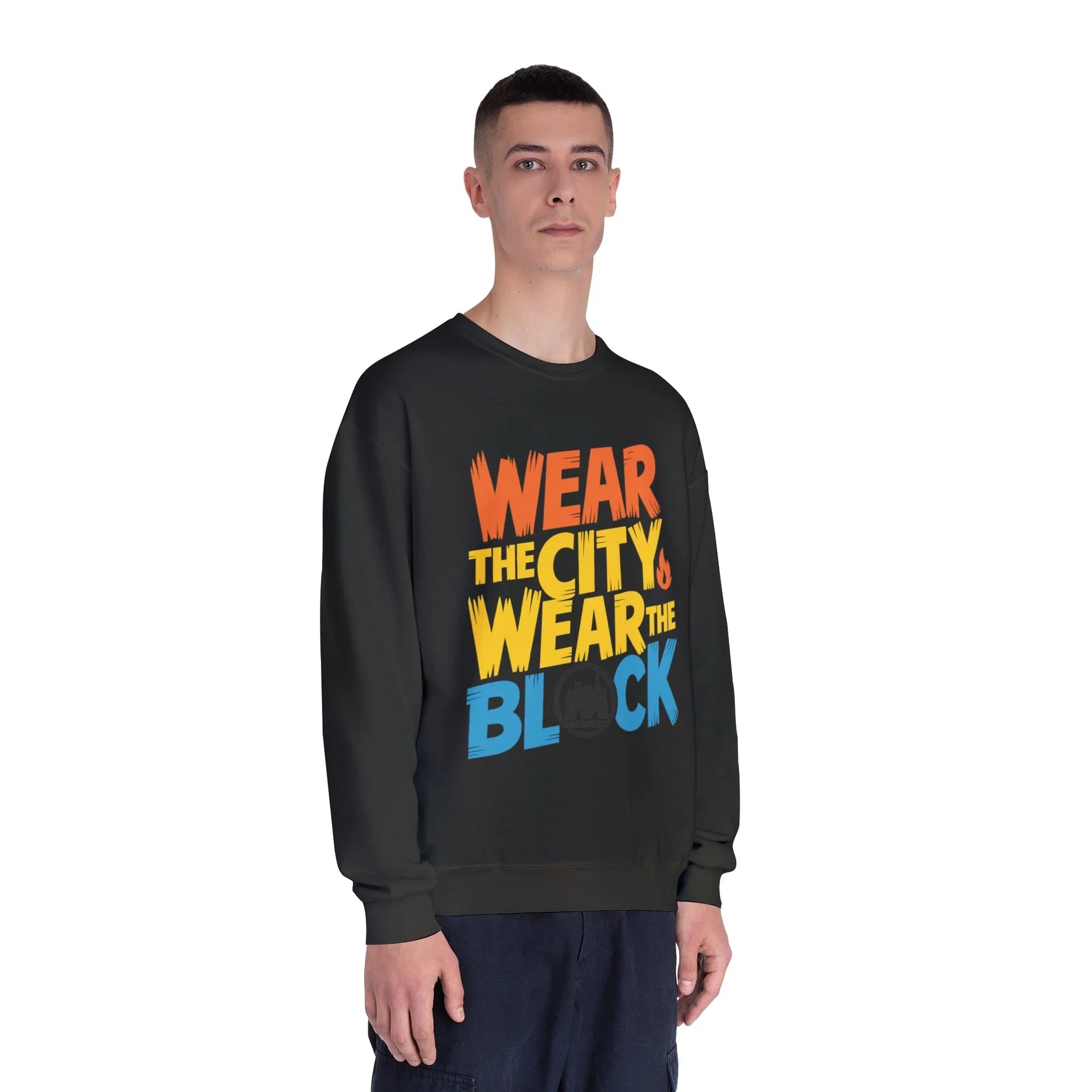 Wear Your City Crewneck Sweatshirt | Cozy Streetwear, Perfect Gift for City Lovers, Everyday Comfort, NYC Inspired Fashion - Manhattan Viral
