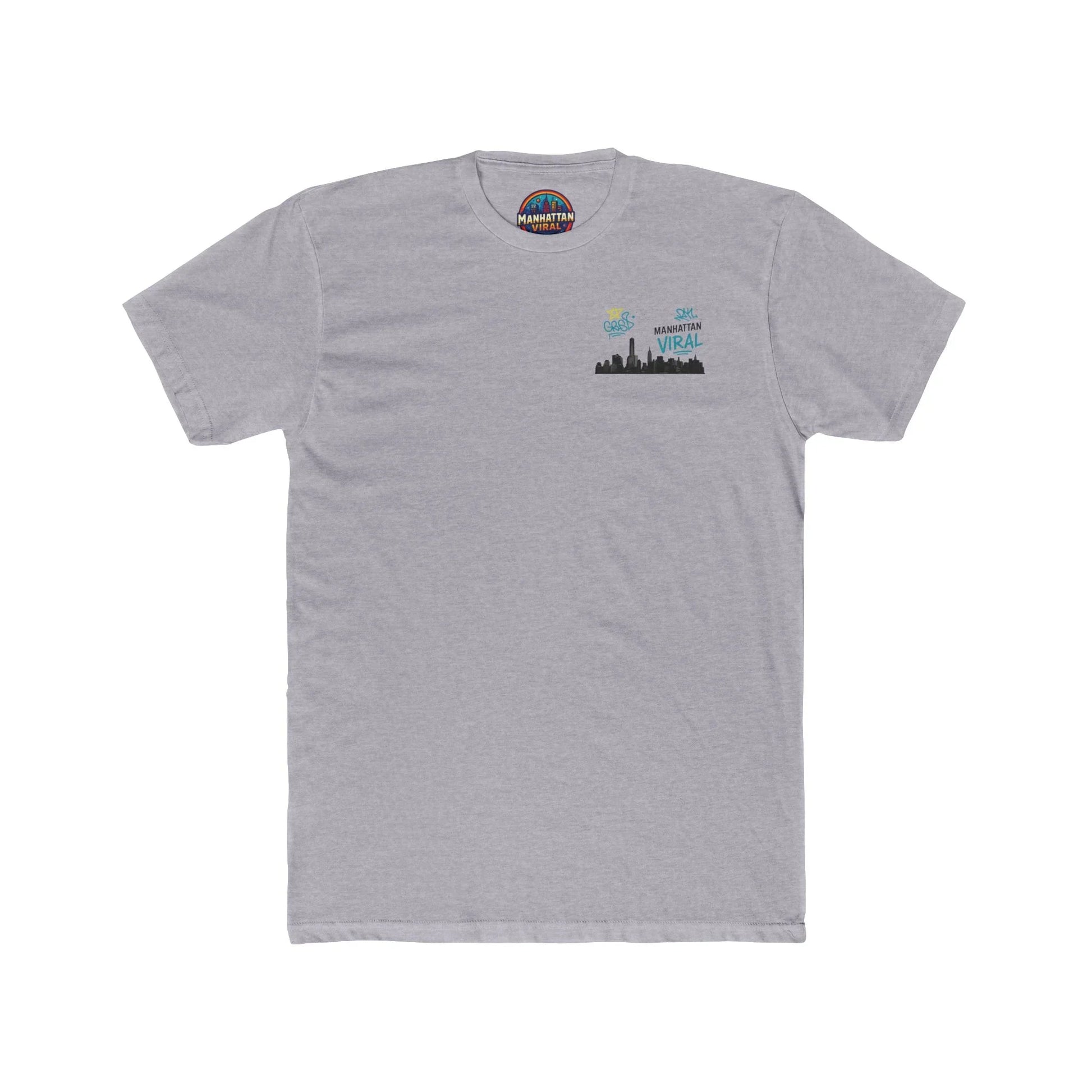 Uptown Shift Viral Cityscape Tee - Trendy Cotton T-Shirt for Casual Wear, Gifts for Friends, TikTok Fans, Urban Style, Everyday Comfort - Manhattan Viral