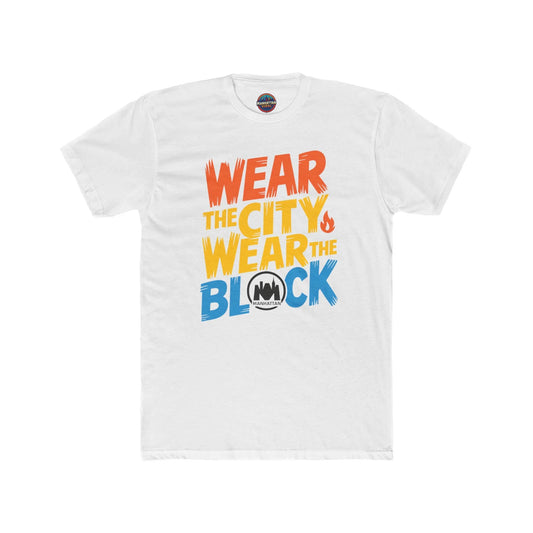 Hamilton Heights Vibe Crew Tee - Wear the City Wear the Block, Hamilton Heights Shirt, Streetwear Apparel, Casual Style Top, Unique Graphic Tee - Manhattan Viral