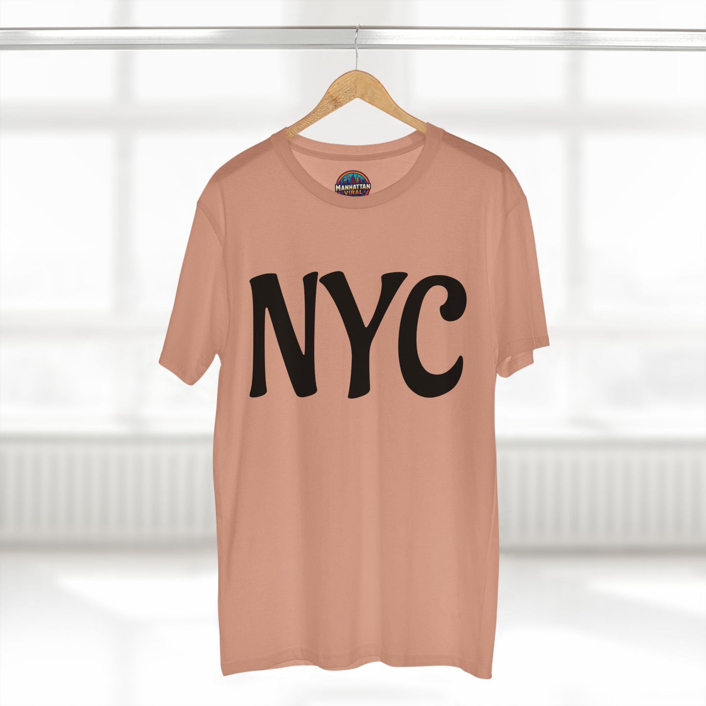 NYC Warrior Crest Graphic Tee for Urban Streetwear, Casual Wear for City Explorers, Perfect Gift for Travelers, Everyday Fashion Essentials, New York