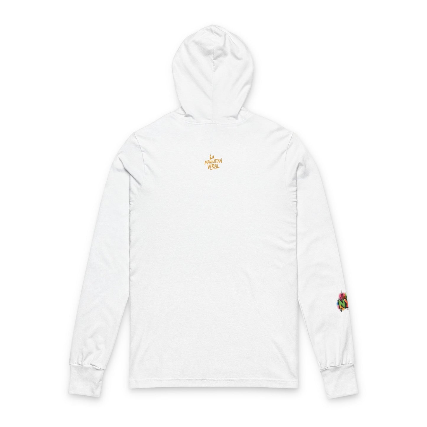 Viral Shield Of Honor Hooded Long Sleeve Tee for Everyday Adventures, Personalized Gift, Family Gatherings, NYC streetwear
