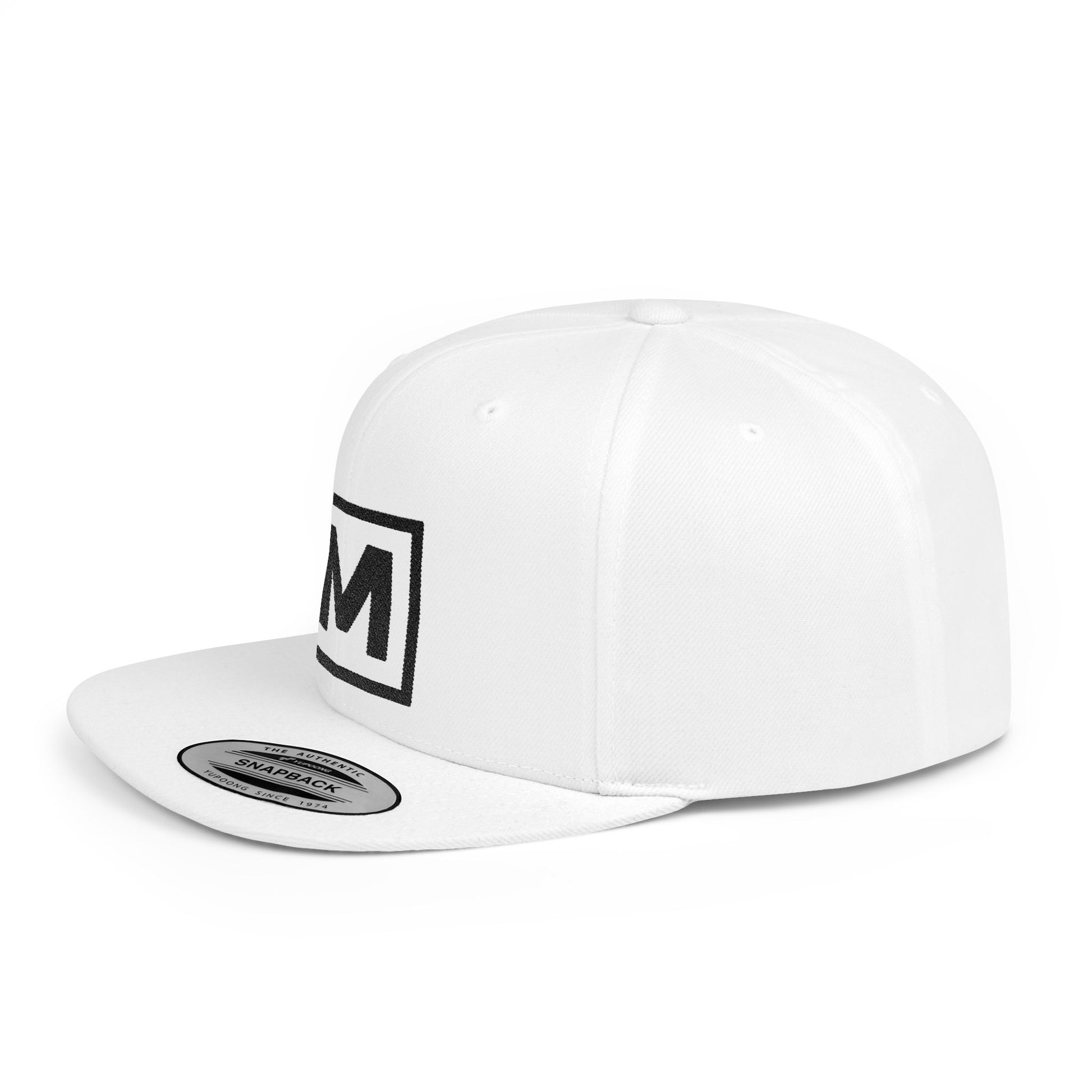 Manhattan Medallion Snapback - MV Medallion Viral Flat Bill Snapback Cap, Trendy Baseball Hat for Casual Outings, Gift for Dads, Graduations, Streetwear - Manhattan Viral