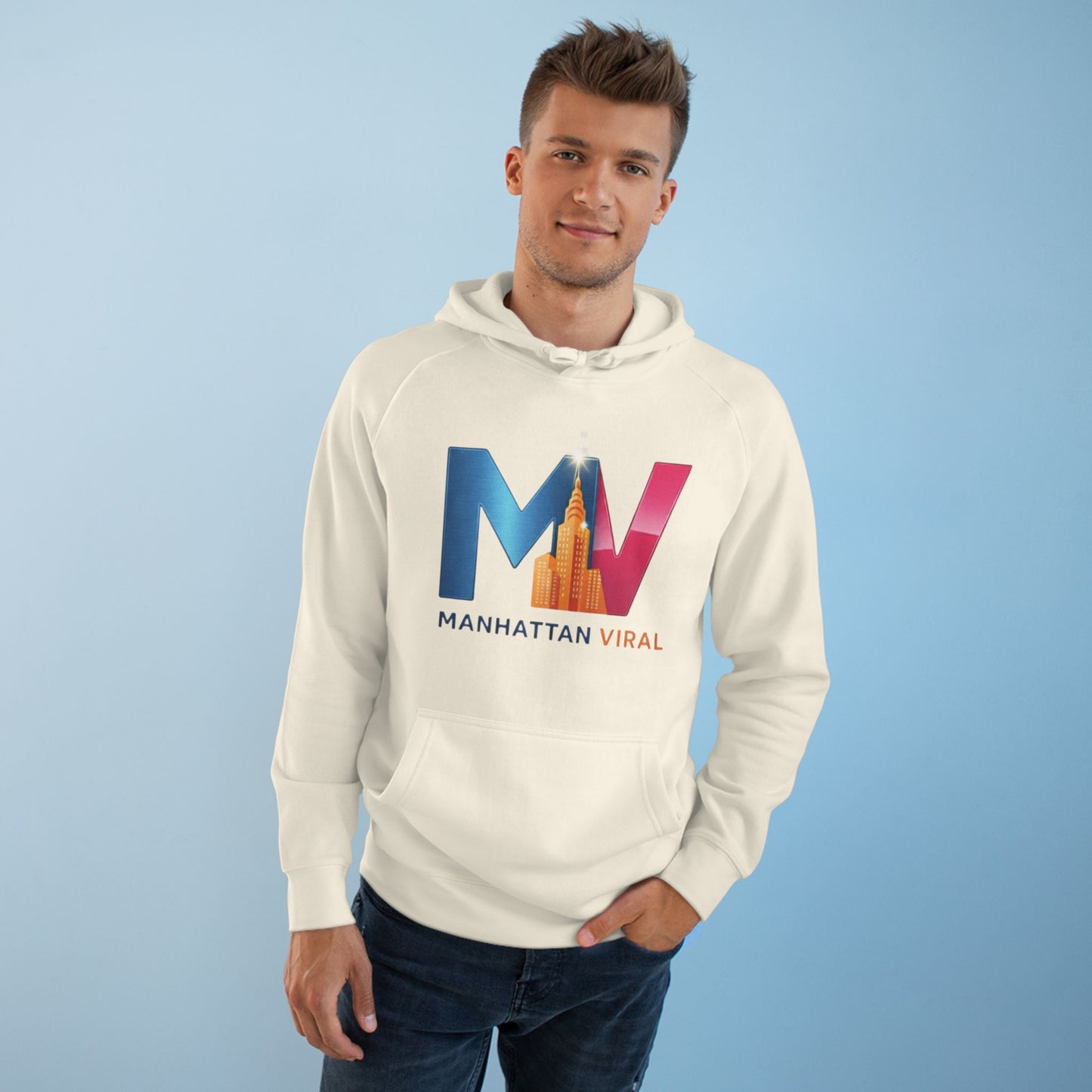 MV City Logo Unisex Hoodie - Streetwear Style for City Lovers