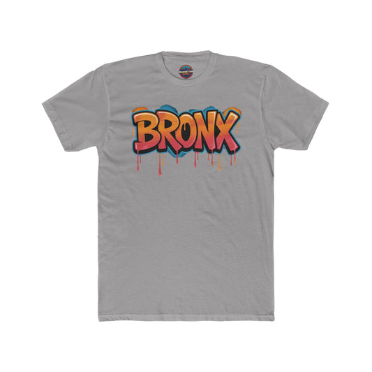 BX On Rails Urban Graphic Tee - Unisex Cotton Crew Tee, Manhattan Viral Design - Manhattan Viral