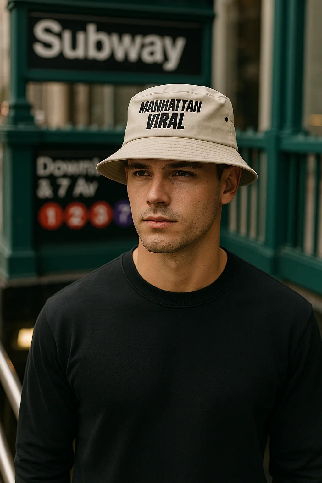 MV Pure Bucket Hat - MV Pure Bucket Hat - One size - Ecru