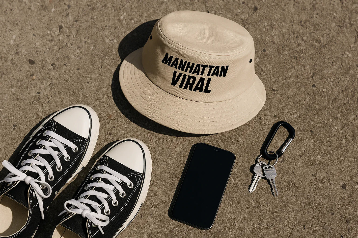 MV Pure Bucket Hat - One size - Bone