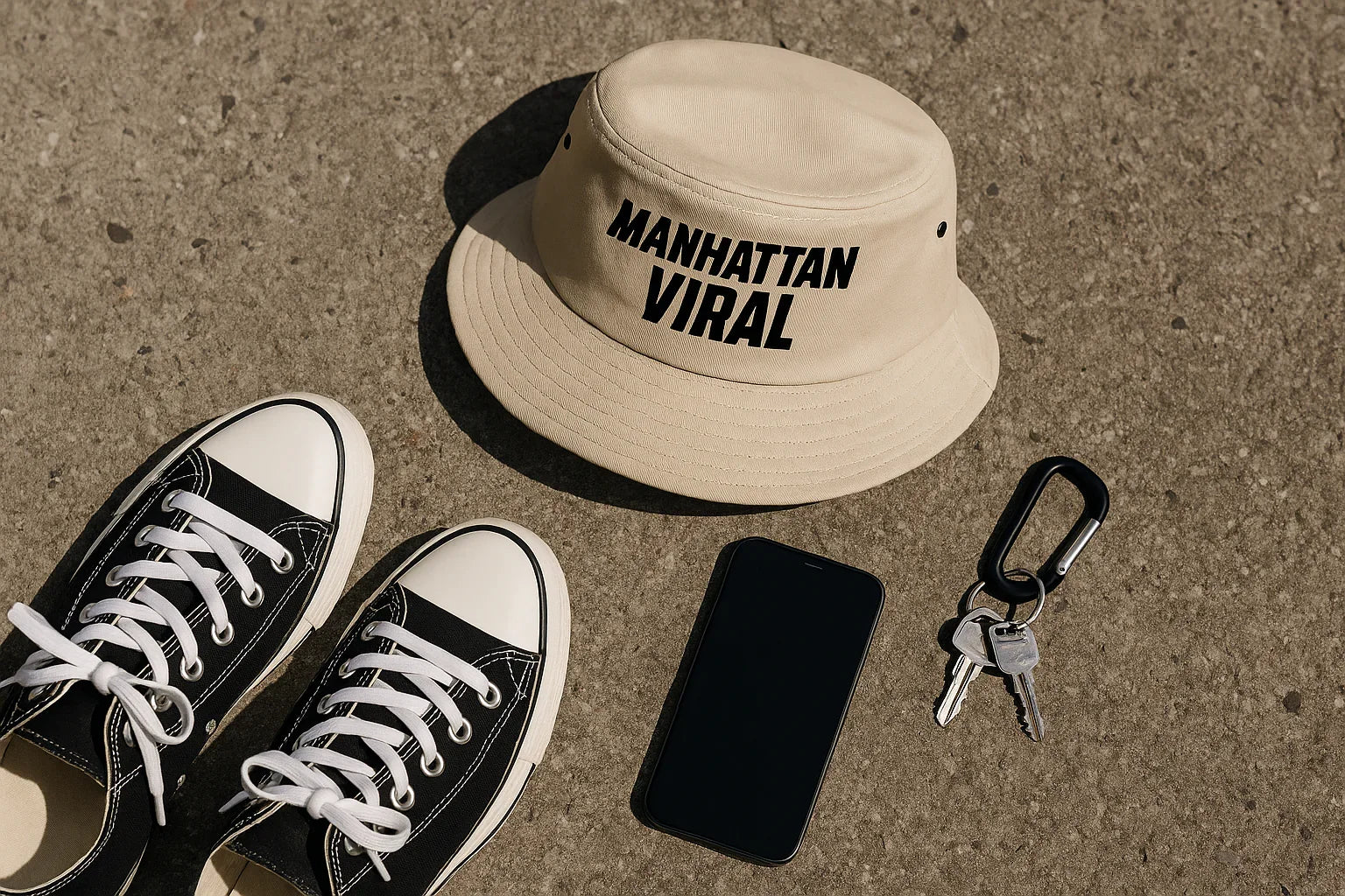 MV Pure Bucket Hat - MV Pure Bucket Hat - One size - Bone