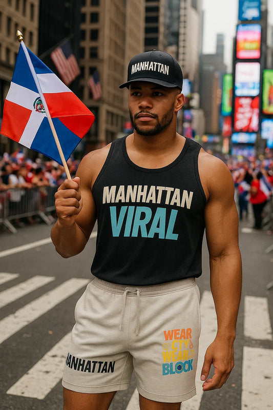 Wear The Block Urban Sweatshorts - Comfortable Unisex Activewear, Casual Shorts, Summer Wear, Gift for Him/Her, Gym Essentials - Manhattan Viral