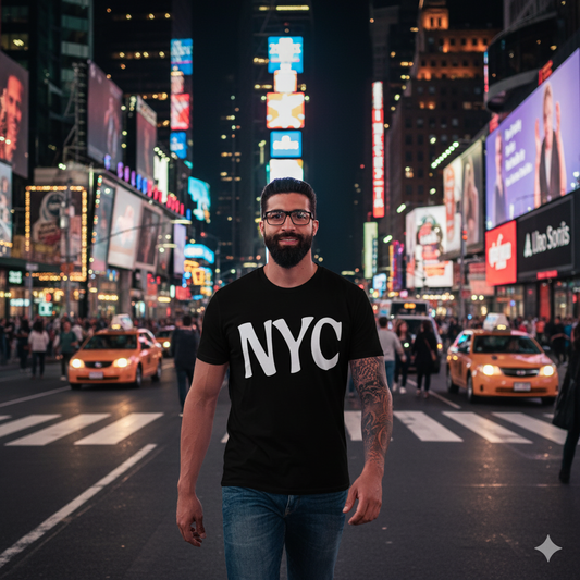 NYC Warrior Crest T-Shirt - Manhattan Viral