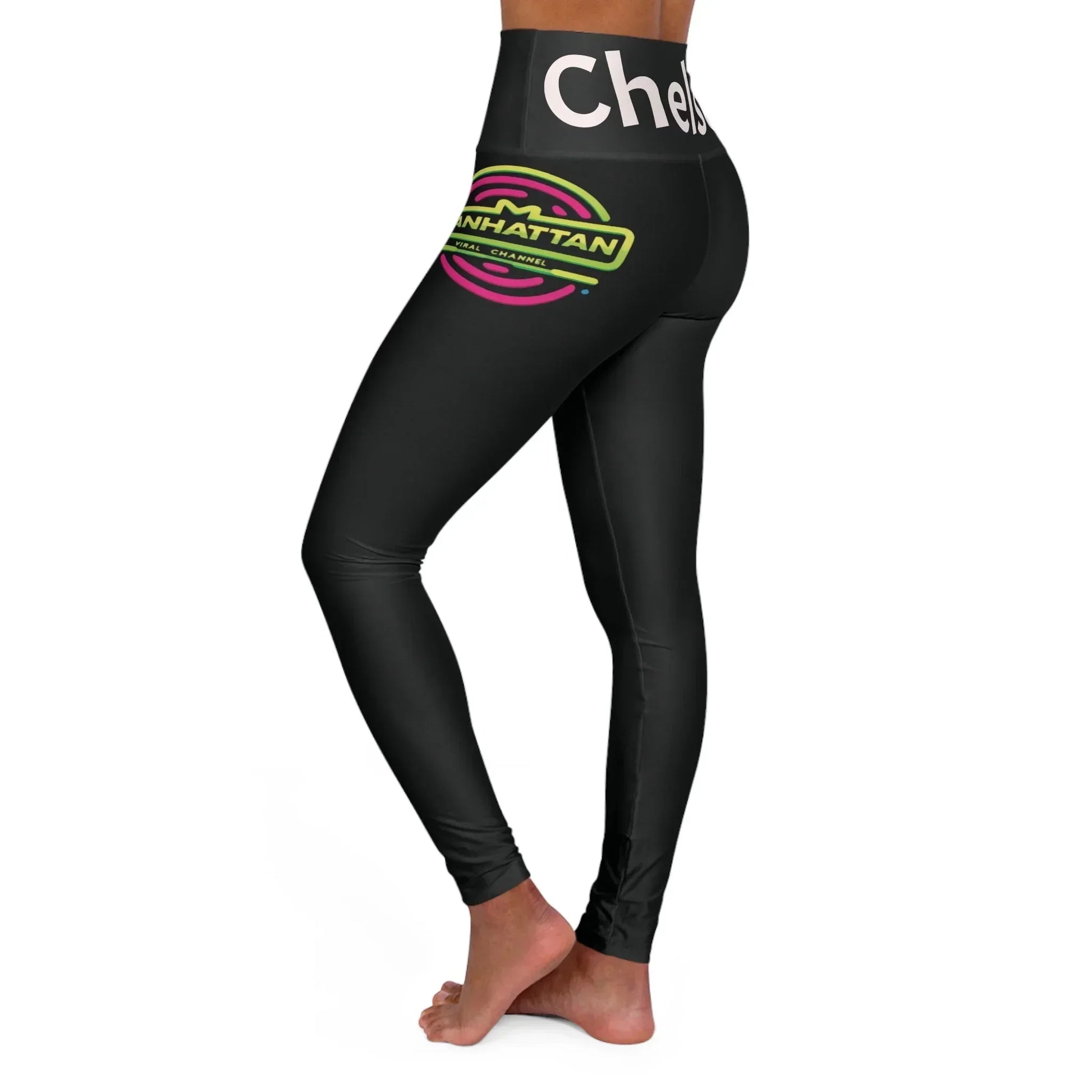 Chelsea High Waisted Yoga Leggings - Premium Activewear - Manhattan Viral