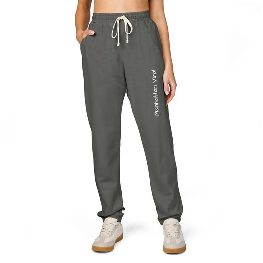 Fleece Sweatpants Manhattan Casual Loungewear - Manhattan Viral
