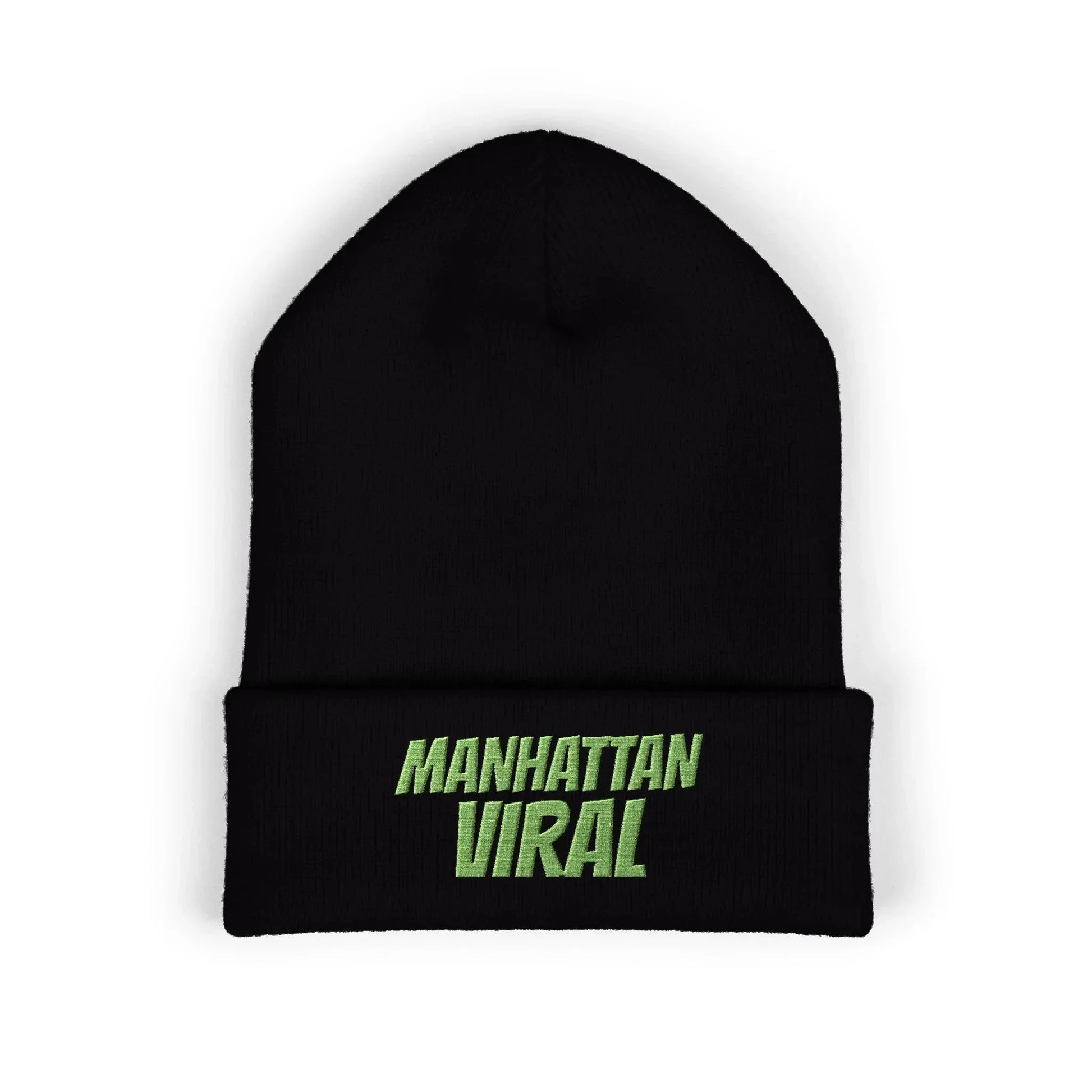 Inwood Local Embroidered Beanie, Warm Winter Hat, Stylish Cuffed Beanie, Trendy Headwear, Casual Accessories, Gifts for Him/Her - Manhattan Viral