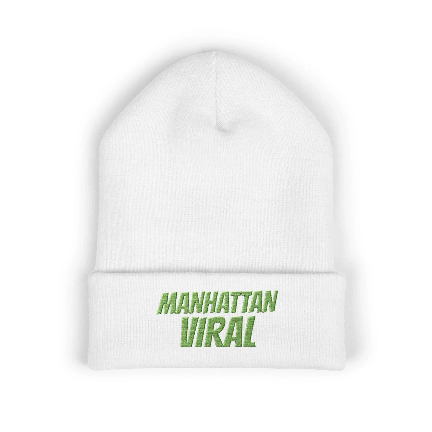 Inwood Local Embroidered Beanie, Warm Winter Hat, Stylish Cuffed Beanie, Trendy Headwear, Casual Accessories, Gifts for Him/Her - Manhattan Viral