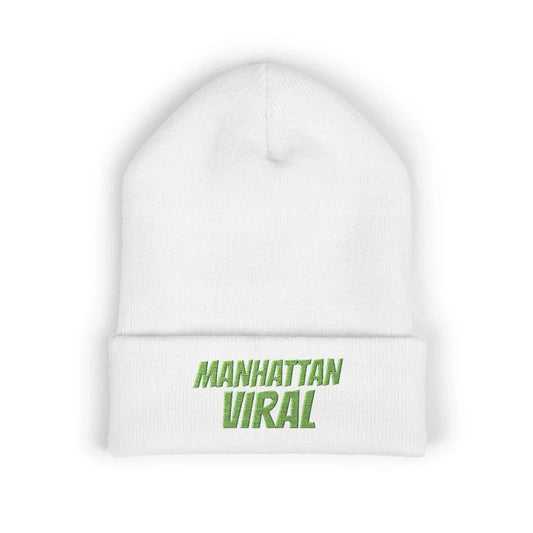 Inwood Local Embroidered Beanie, Warm Winter Hat, Stylish Cuffed Beanie, Trendy Headwear, Casual Accessories, Gifts for Him/Her - Manhattan Viral