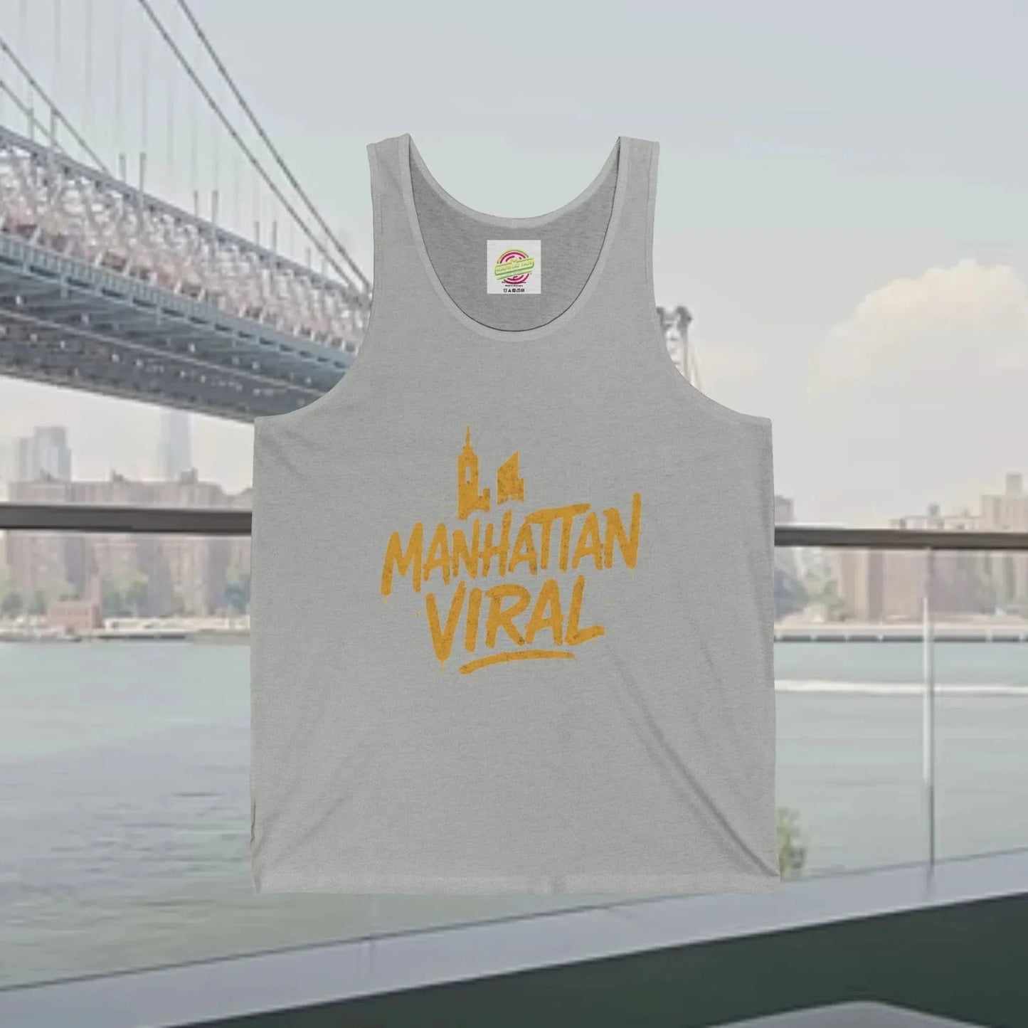Manhattan Viral Jersey Tank, NYC Summer StreetWear - Manhattan Viral - Manhattan Viral