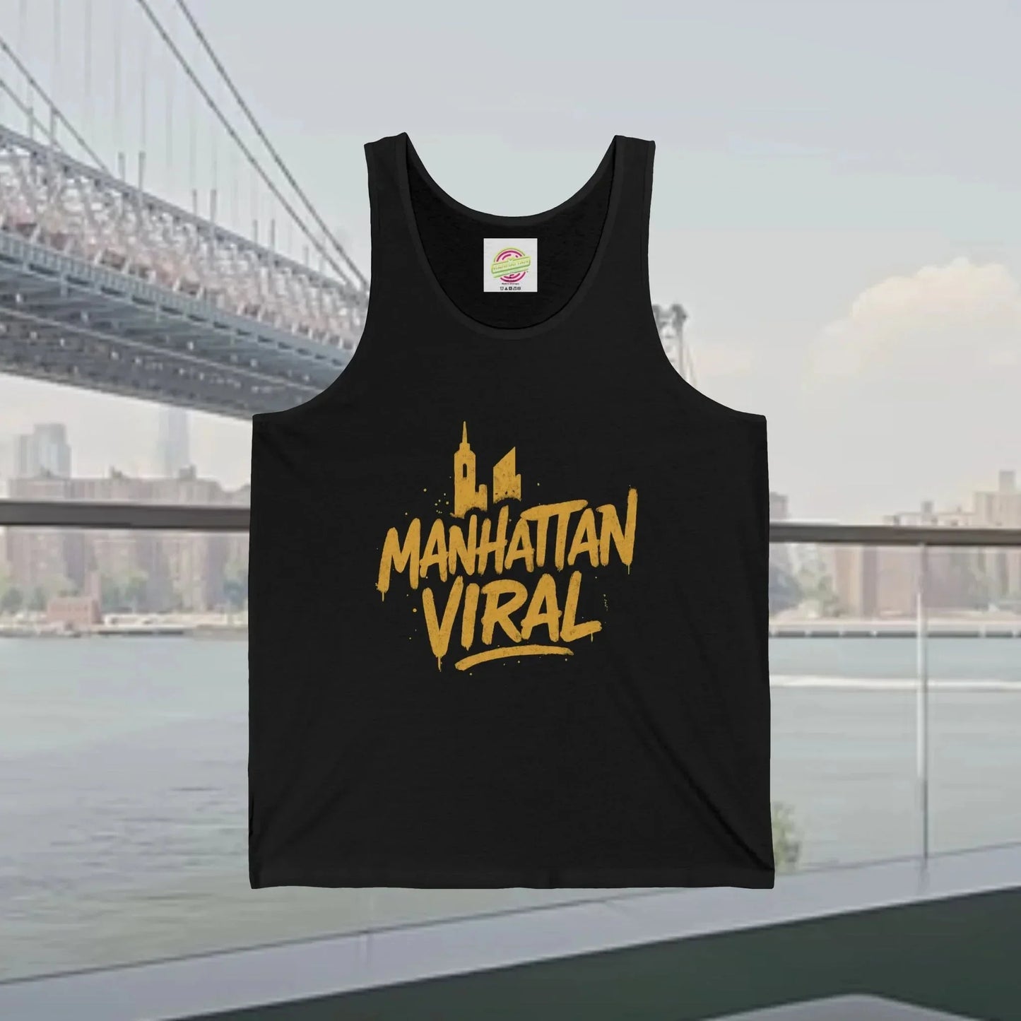 Manhattan Viral Jersey Tank, NYC Summer StreetWear - Manhattan Viral - Manhattan Viral