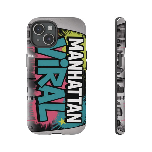 Manhattan Viral Phone Case - Tough Cases for Trendsetters, Urban Style, Gifts for Friends, Customizable Phone Cover, Unique Designs - Manhattan Viral