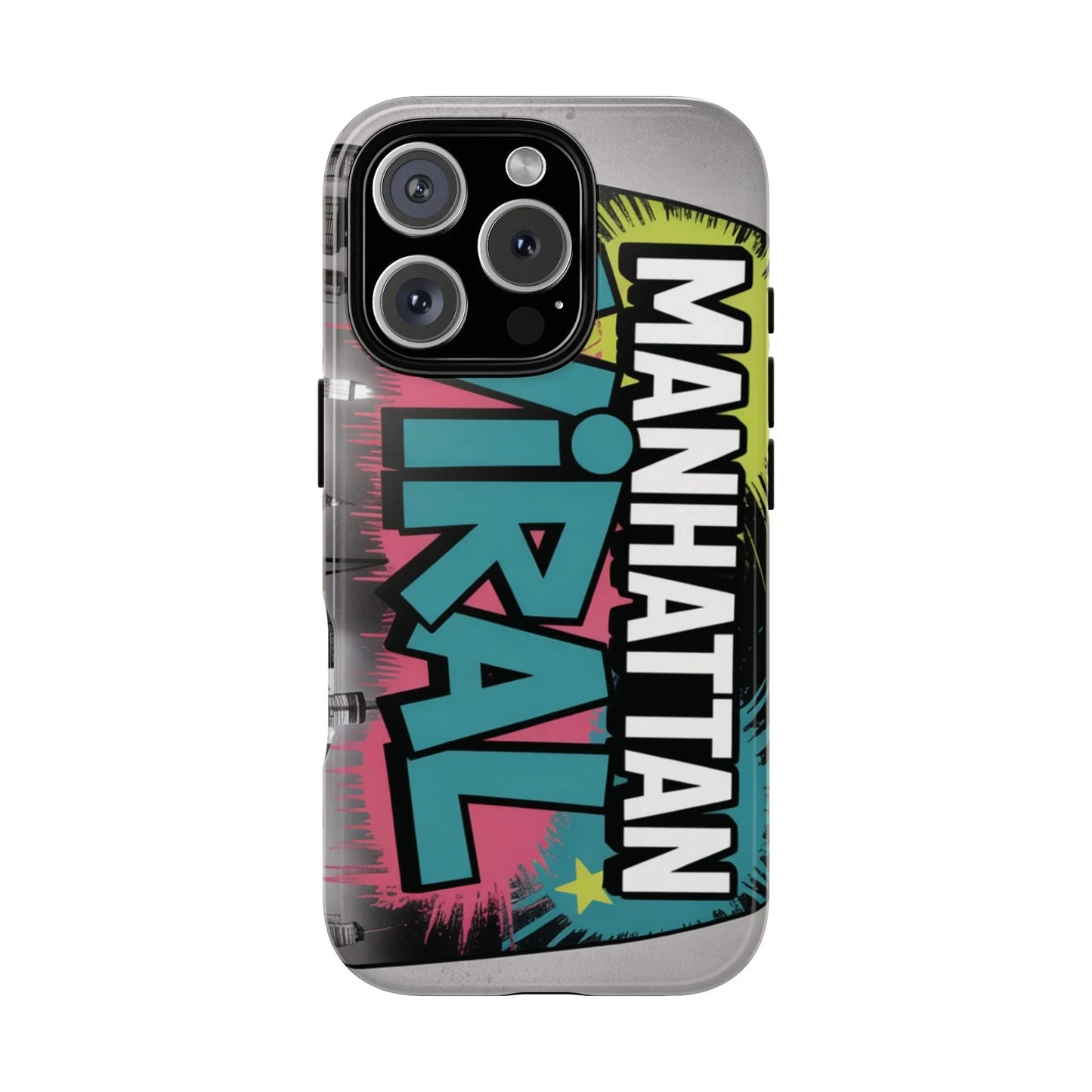 Manhattan Viral Phone Case - Tough Cases for Trendsetters, Urban Style, Gifts for Friends, Customizable Phone Cover, Unique Designs - Manhattan Viral