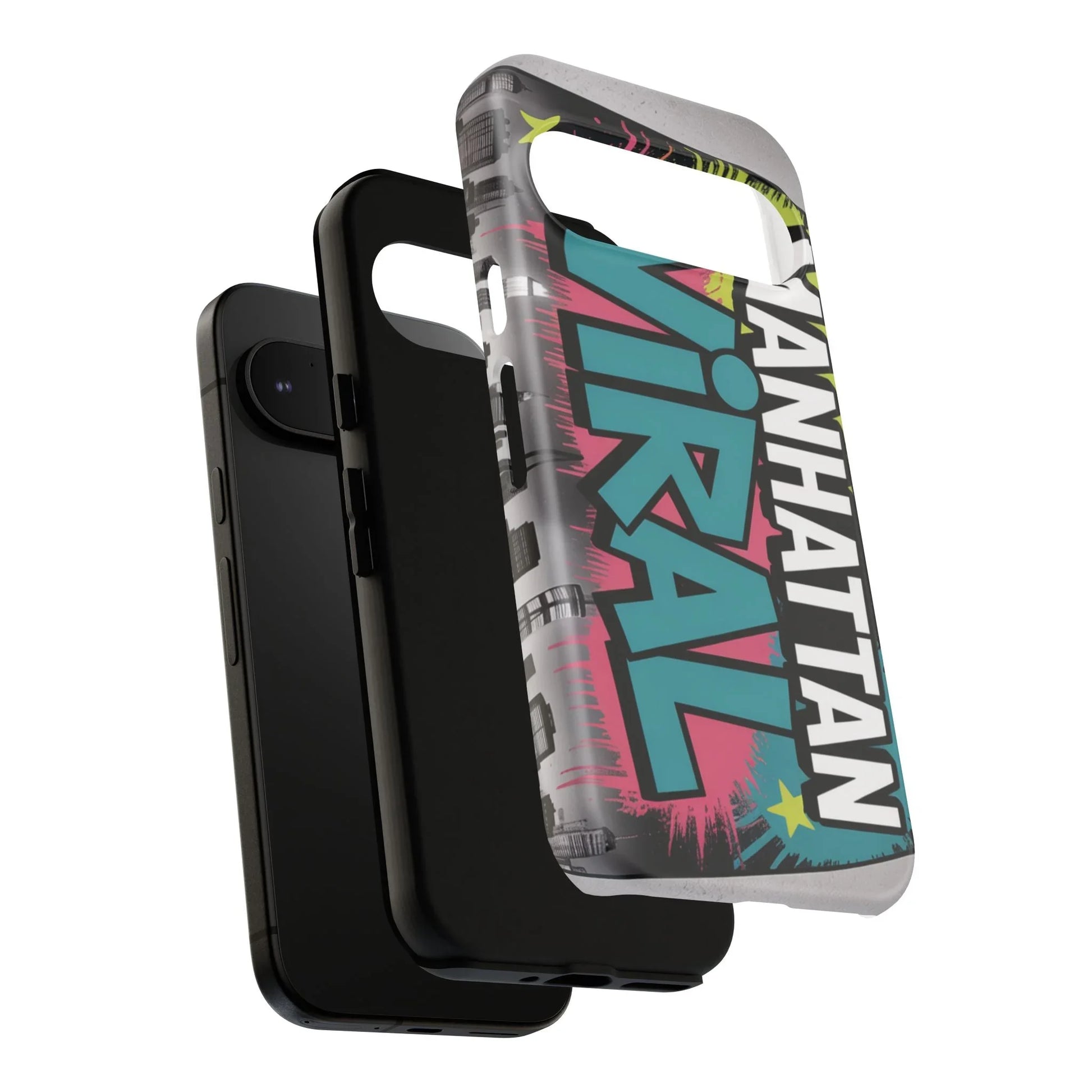 Manhattan Viral Phone Case - Tough Cases for Trendsetters, Urban Style, Gifts for Friends, Customizable Phone Cover, Unique Designs - Manhattan Viral