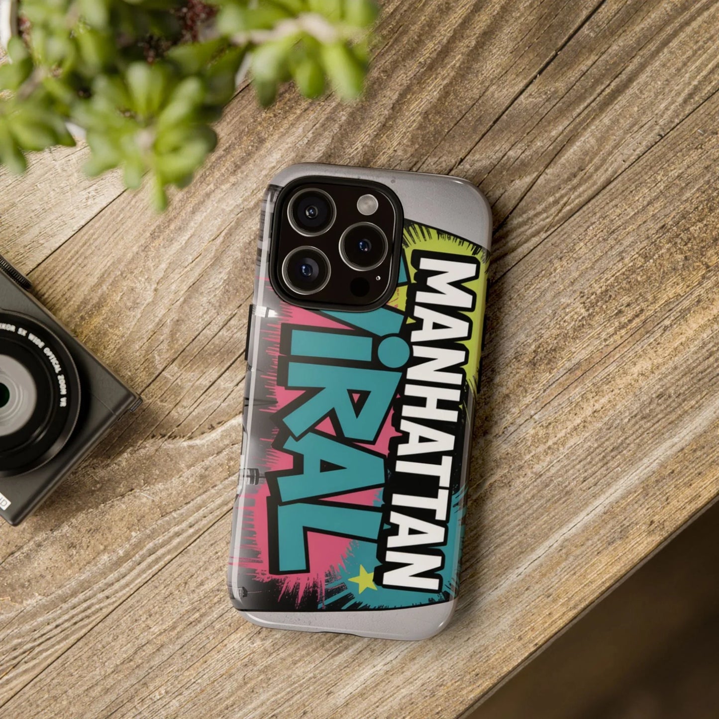 Manhattan Viral Phone Case - Tough Cases for Trendsetters, Urban Style, Gifts for Friends, Customizable Phone Cover, Unique Designs - Manhattan Viral