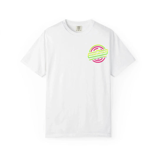 Neon Lights NYC Street Style Tee - Urban Rebellion Manhattan Viral - Manhattan Viral