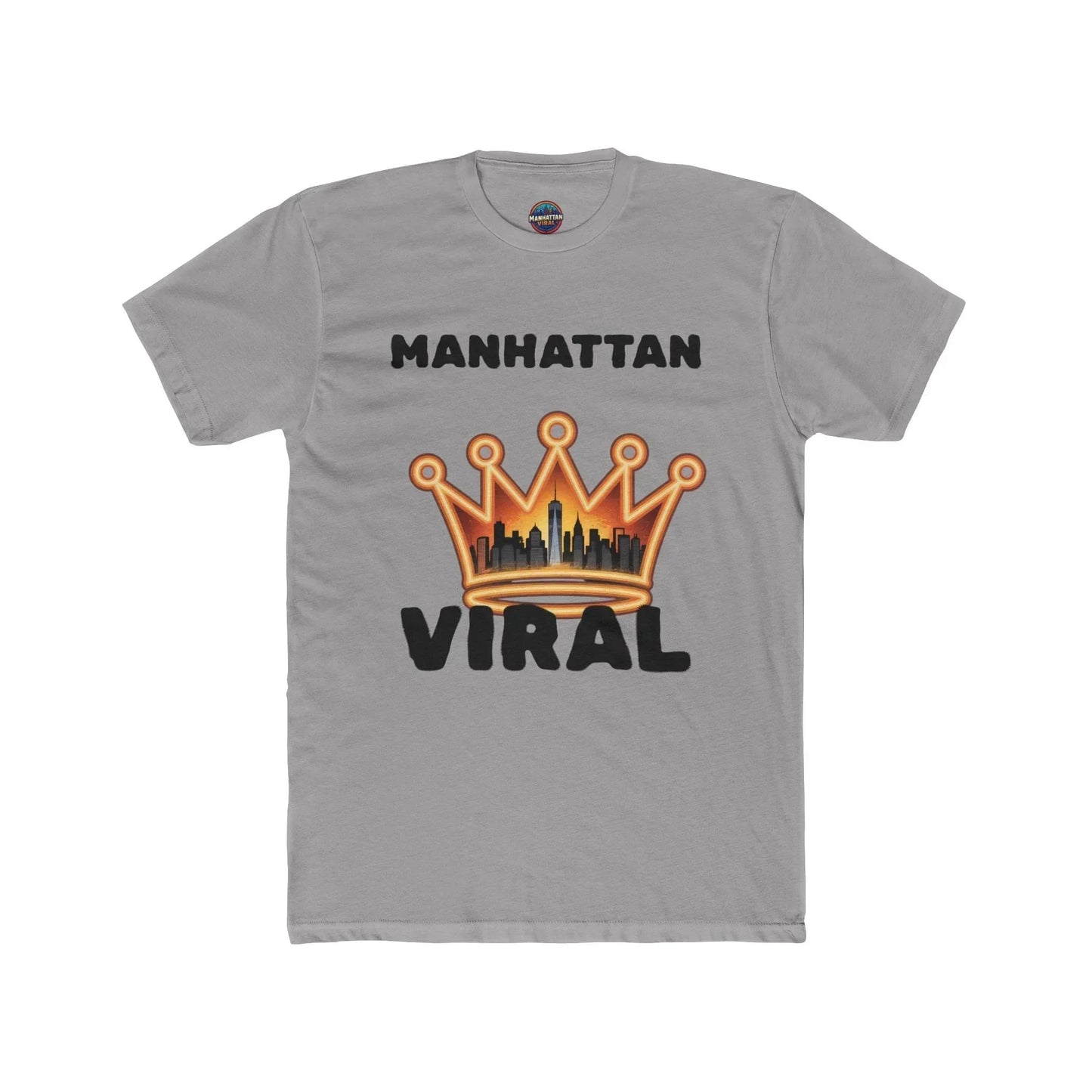 Queens Give Me The Crown Cotton Crew Tee - Manhattan Viral - Manhattan Viral
