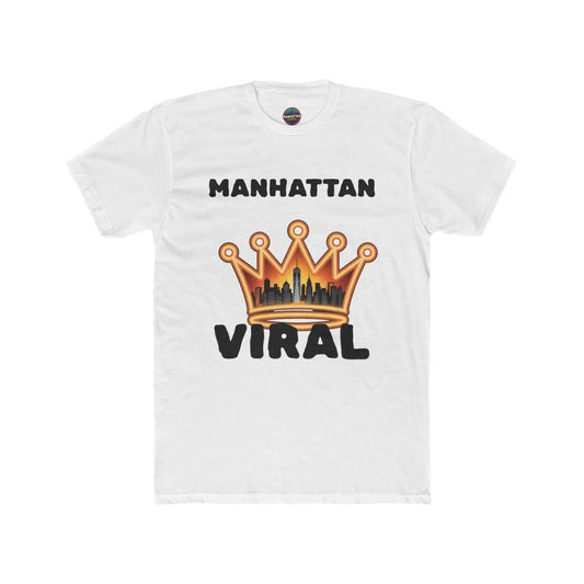 Queens Give Me The Crown Cotton Crew Tee - Manhattan Viral - Manhattan Viral
