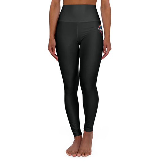 Tribeca High Waisted Yoga Leggings - Stylish Activewear - Manhattan Viral