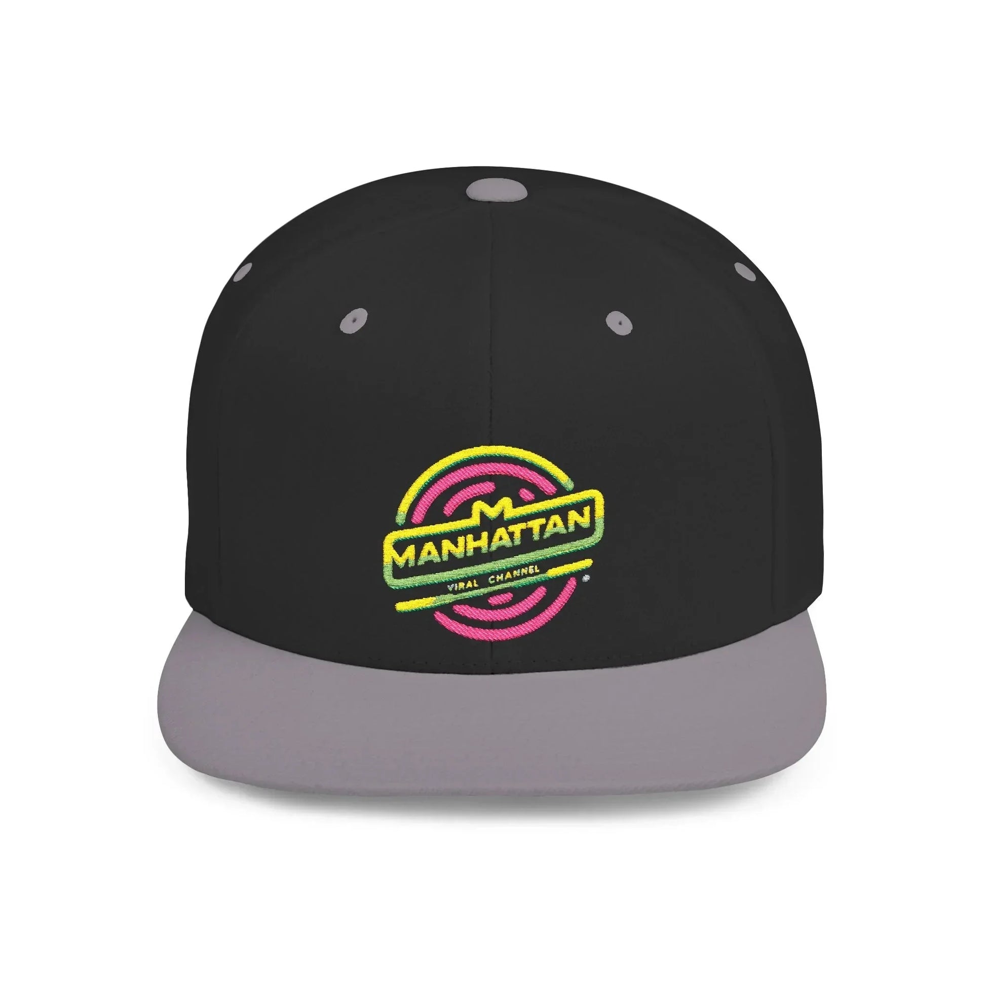 Viral MV Neon Sign Bill Snapback - NYC Cap - Viral MV Neon Sign Bill Snapback - NYC Cap - One size - Silver