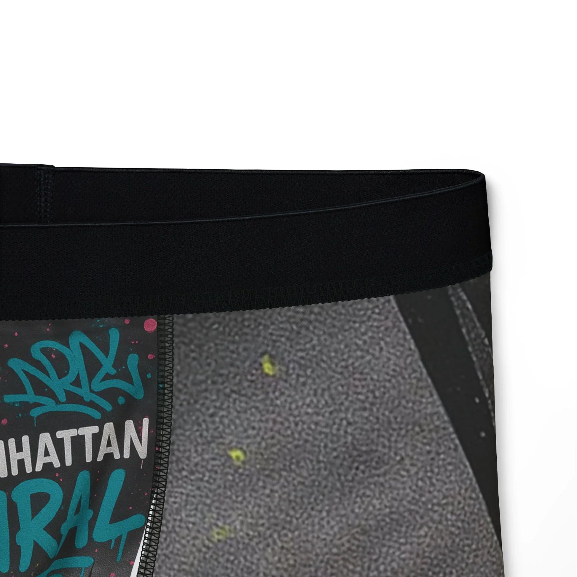 Viral Graffiti Boxers, Manhattan Viral Men's Underwear, Stylish Boxers, Unique Men's Gifts, Trendy Loungewear, Funky Print Boxer Briefs - Manhattan Viral